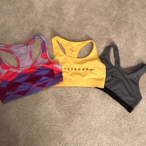 Nike sports bras